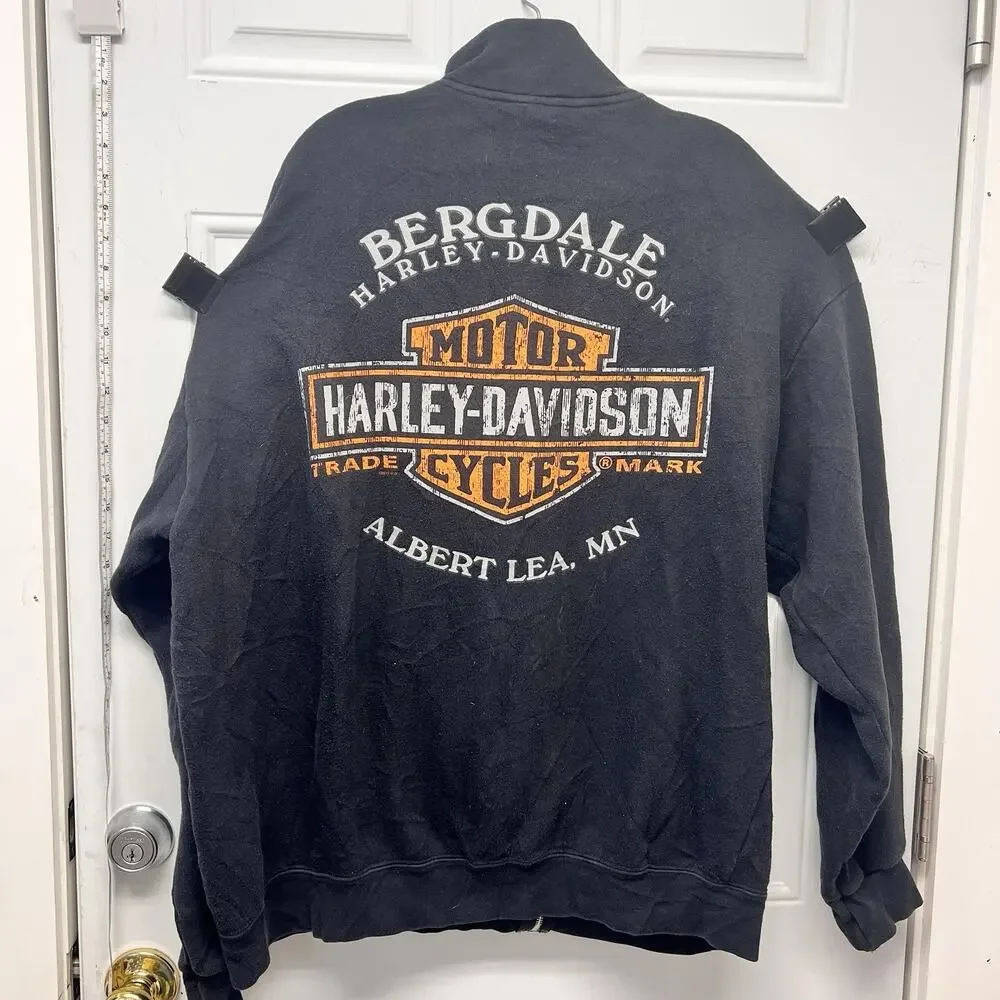 Harley-Davidson Zip Up Jacket featuring a 
